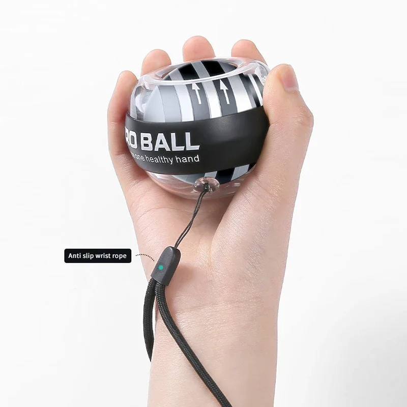 1pc Gyro Ball Wrist Ball Power Trainer Ball Strengthener and Forearm Strengthening Exerciser Home Gym Fitness Equipment