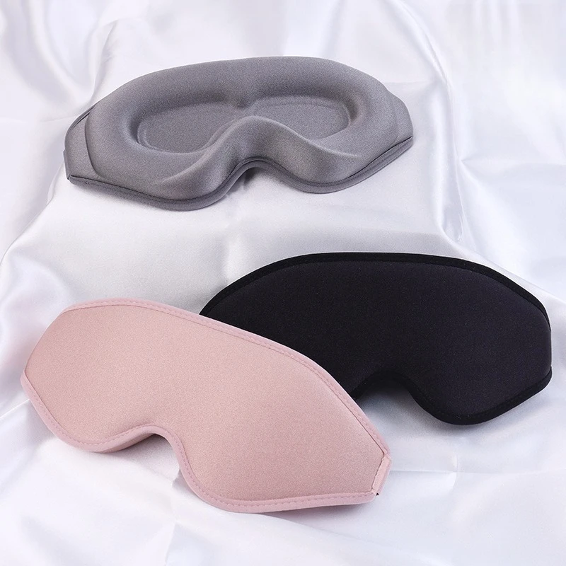 1PC Rebound Memory Foam 3d Three-dimensional Deep Eye Socket Light-shading Aviation Sleep Eye Protection Mask