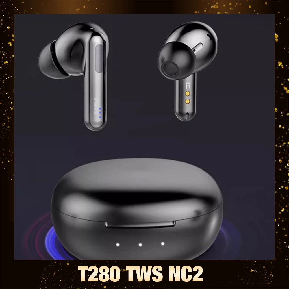 

NEW For JBL T280TWS NC2 True Wireless Bluetooth Earphones Active Noise Reduction In Ear Sports Running Call T280 TWS NC2