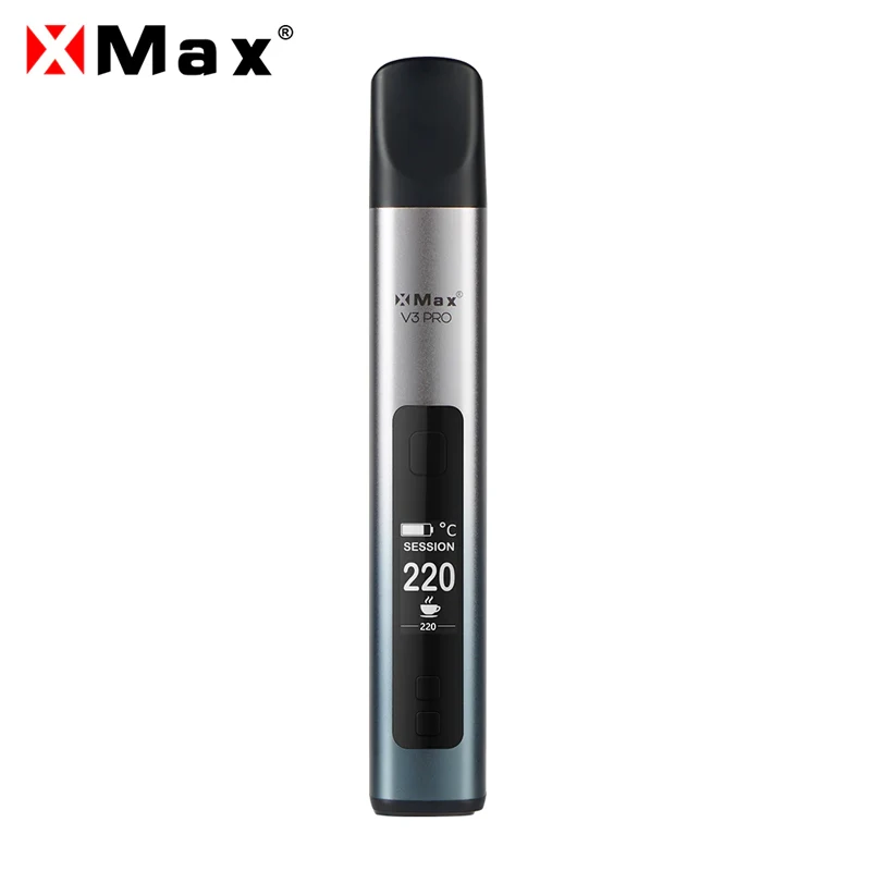 Kit vaporizador XMax V3 Pro original com capacidade de 2600mAh e controle de temperatura Caneta Vape