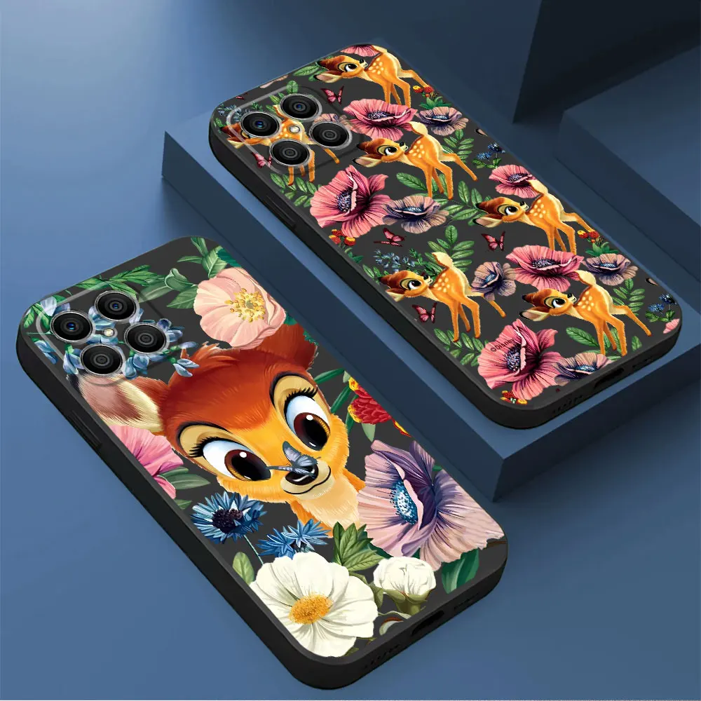 Disney Bambi Cartoon Phone Case for Honor X8a X7 70 Magic5 Lite X6a X6 X8 X9a 90 Pro 8X Magic5 TPU Soft Cover