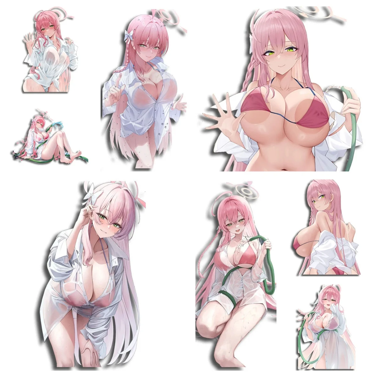 

Sexy Anime Car Sticker Motorcycle Waterproof Decal Laptop Campervan Decals Vinyl Car Sticker Decal PVC Wholesale