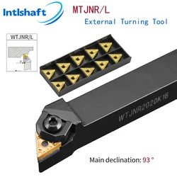 Intlshaft portautensili per tornitura esterna muslimwtjnr 16 h16 muslimt TNMG inserti in metallo duro Set di utensili da taglio per tornio