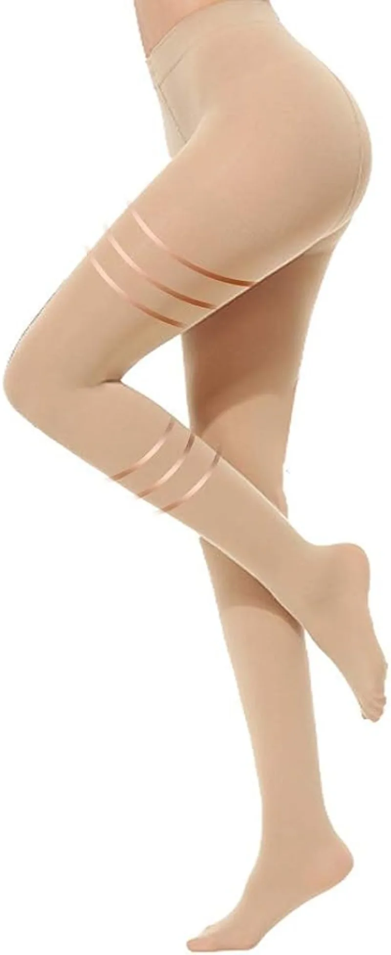 Medical Compression Pantyhose 30-40 Mmhg Closed Toe Support Gradient Treatment