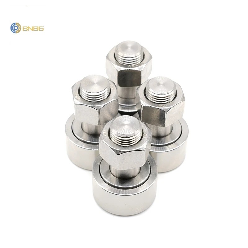 1Pcs CF10 SUS304 Stainless Steel Stud Type Cam Follower Bearing KR22 Cam Follower bearing M10X22X36.2 mm