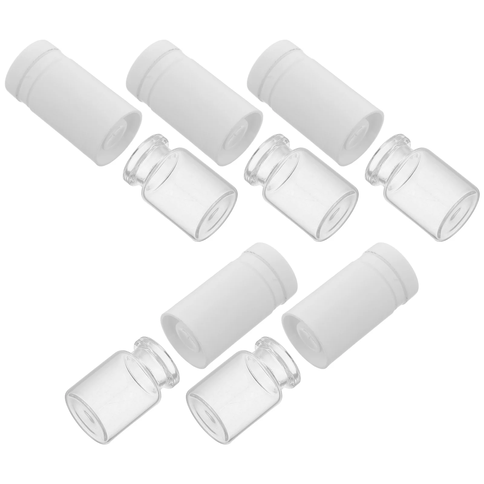 

5Pcs Travel Bottles Water Oil Separation Dispenser Refillable Lotion Essence Container for Skincare Makeup