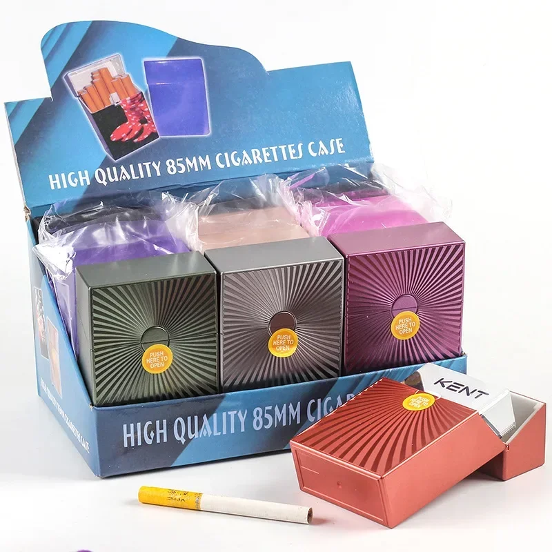 

Plastic Cigarette Box 20 General Men's Cigarette Box Portable Moisture Proof and Pressure Resistant Storage box