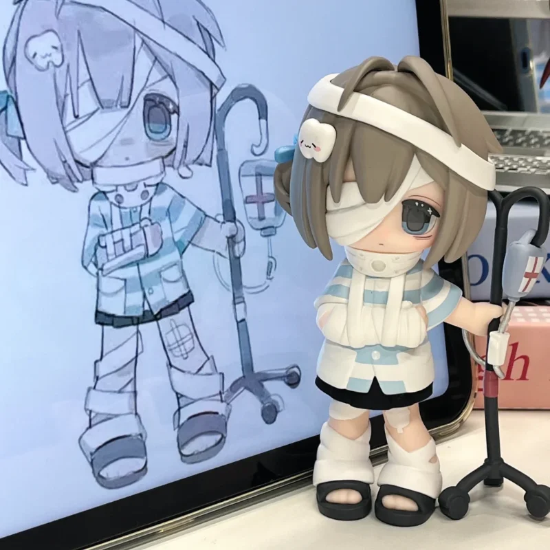 

Подлинная серия Tomiz Anime Petaverse, слепая коробка Kawaii Alt E-Girl, экшн-фигурка Medel Mystery Box, коллекция Topdesk, подарок для девочек