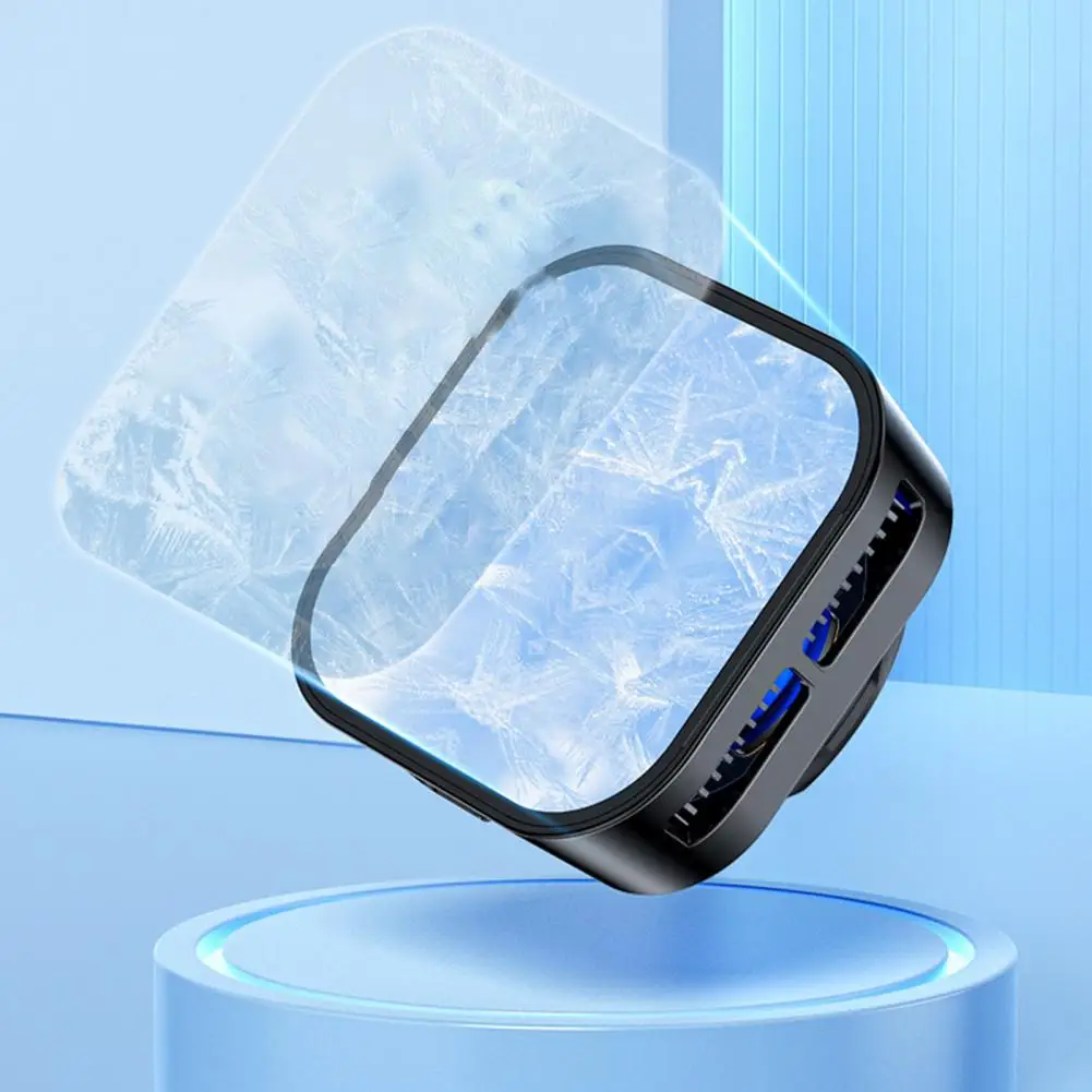 Phone Cooling Fan  Practical Type-C Input Compact  Semi-Conductor Phone Cooling Fan Game Component