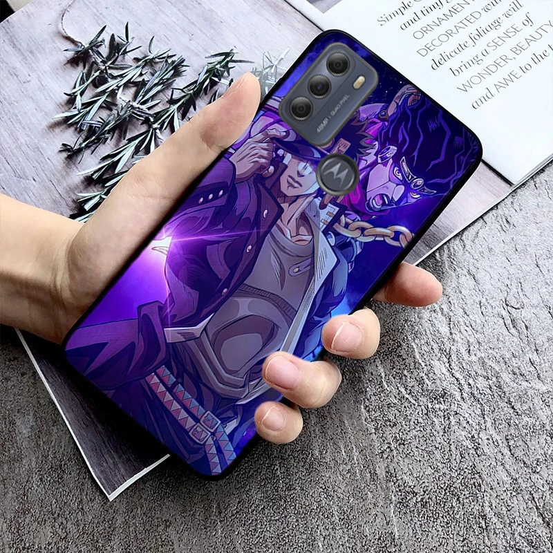 

jojo's bizarre adventure Jotaro Case For Moto G85 G55 G05 G14 G75 G31 G50 G10 G20 G30 G60 G13 G32 G84 G54 G53 G72 G24 Power