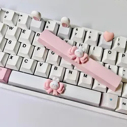 6.25u Space Keycap Cross Axis Mechanical Keyboard OEM Height Bow Rabbit Rabbit Personalized Key Caps