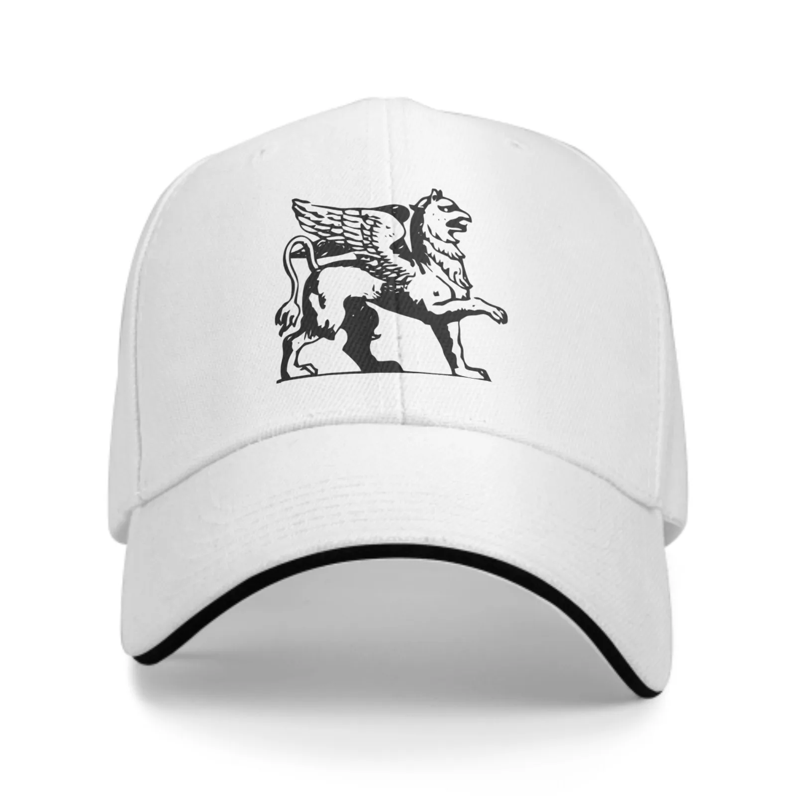 Griffin Adjustable Women Men Back Closure Caps Washed Sandwich Caps Sports Outdoor Baseball Hat