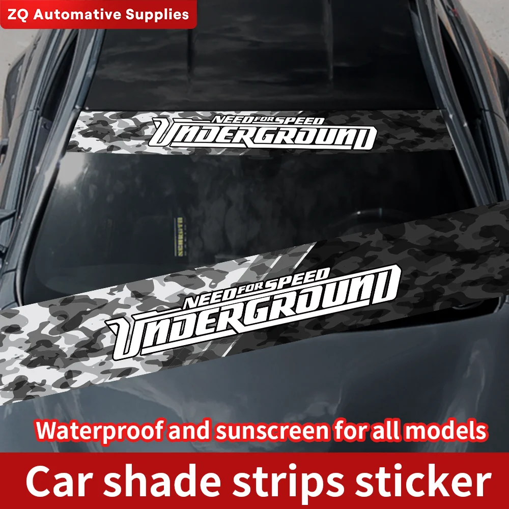 

NEED FOR SPEED Car Sunshade Stickers Car Front and ear Windshield Sticker Sunscreen Vinyl Waterproof Auto Body Decor Accessorie