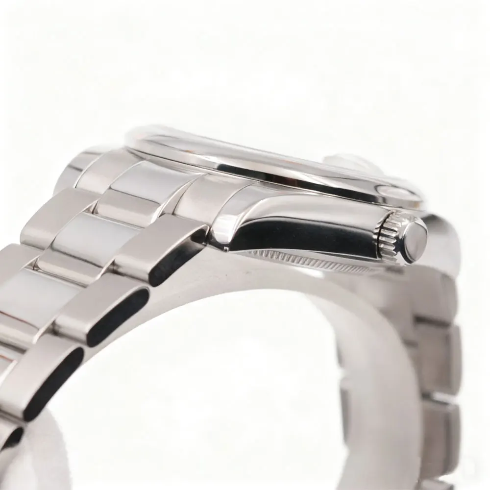 LOGO personalizzato Lusso NH35 Orologio automatico da uomo 36mm / 40mm Quadrante sterile Vetro zaffiro Orologi meccanici da uomo Reloj Hombre