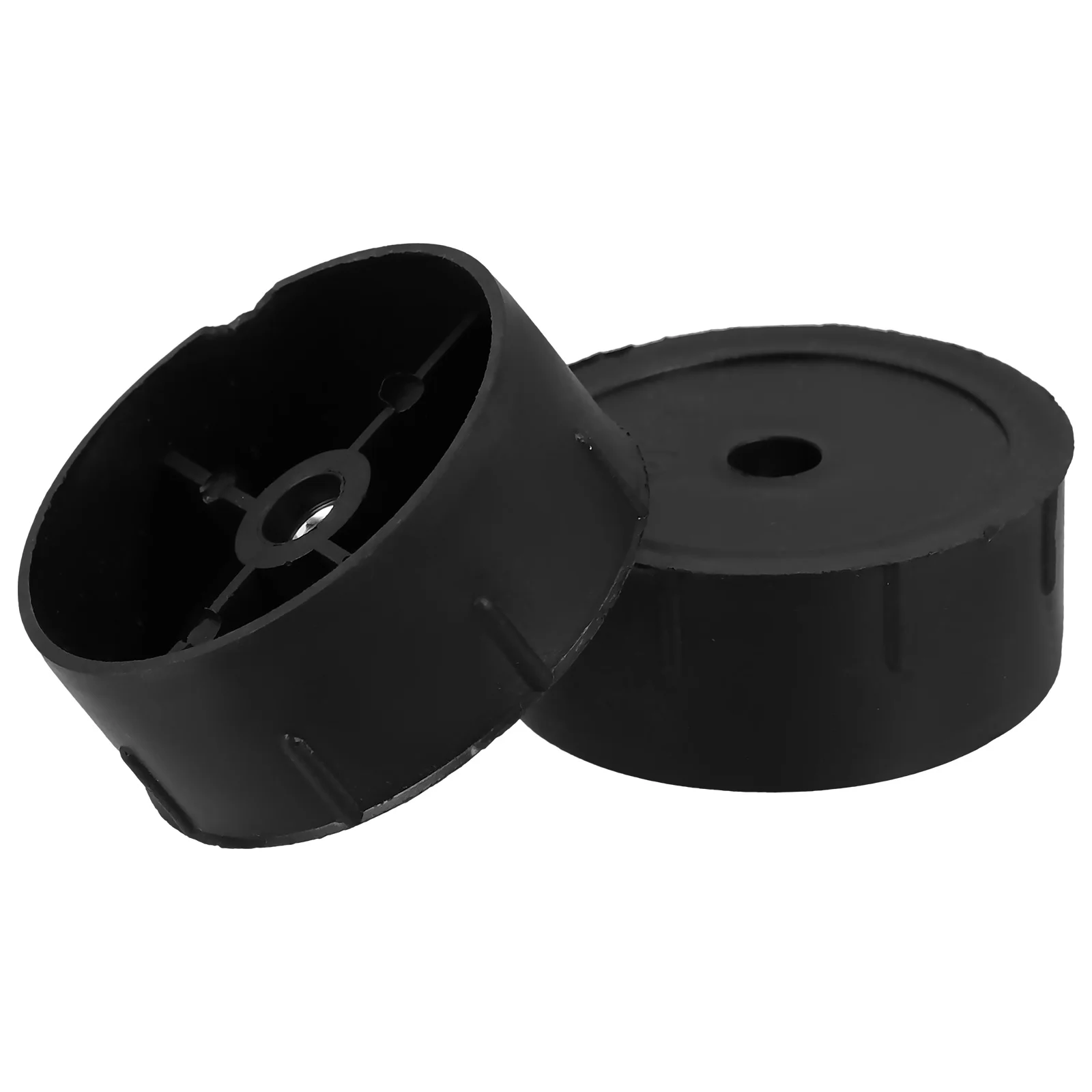 

2pcs Cat Climbing Frame Bridge Plugs Black Plastic Hole Caps For Scratch Post Replacement Durable Diy Cat Tree Accessories