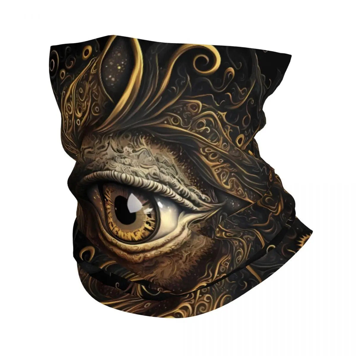 Eye Seeing Thin Bandana Neck Gaiter Celtic mythology Wrap Scarf Headband Neck Cover