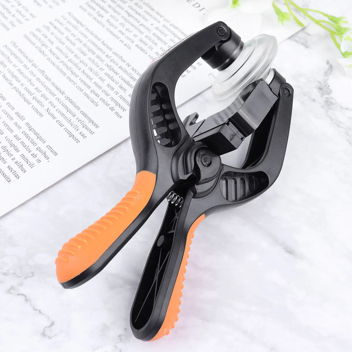 

1pc Screen Opener LCD Sucker Plier Clamp Suction Cups Mobile Phone Repairing Wide Usage Professional Personal Durable