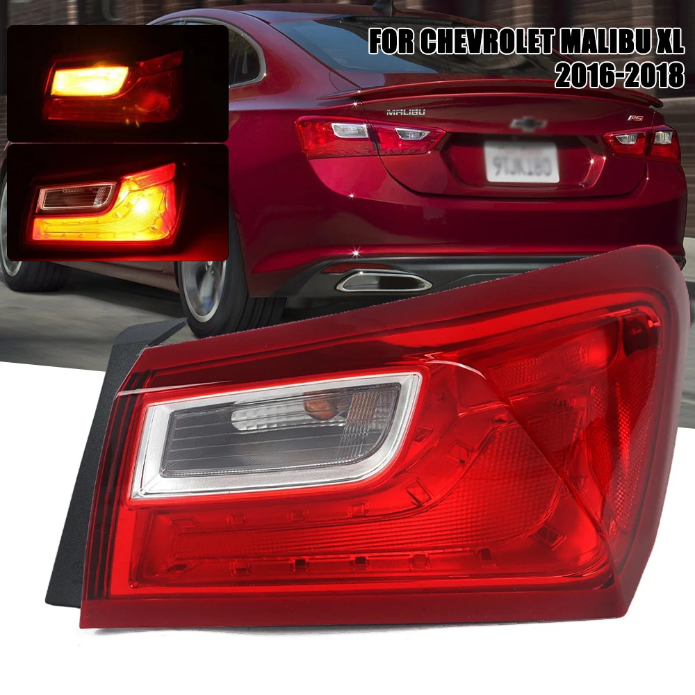 

Left/Right Side Tail Lamp For Chevrolet Malibu XL 2016 2017 2018 Rear Tail Light Brake Lamp with