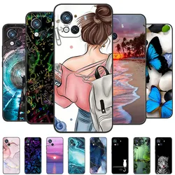 For Blackview Oscal C80 Case Marble Soft Silicone Back Case for Blackview Oscal C80 Fundas Case Black view OscalC80 Phone Cover