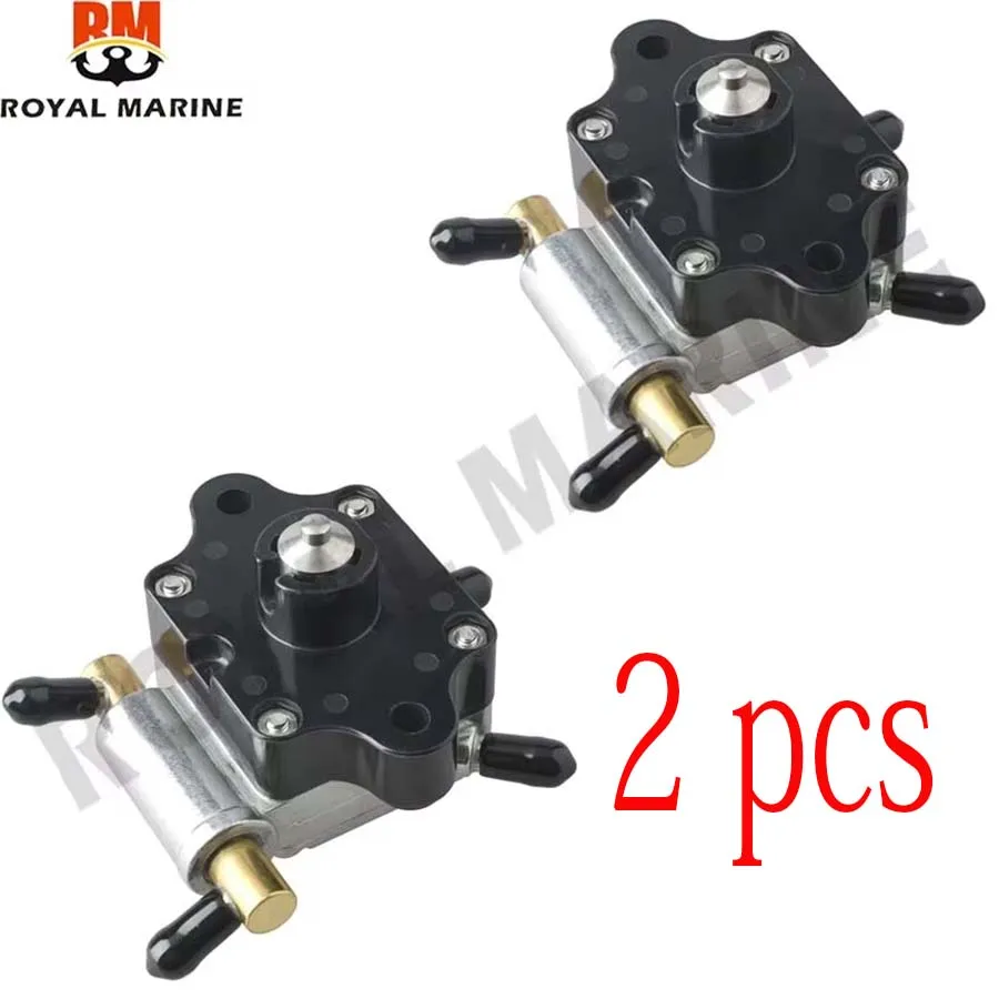 

6AH-24410 Fuel Pump 6AH-24410-00 6AH-24410 For Yamaha Outboard Motor 4 Stroke 15HP 20HP F15 F20 F20B 6AH-24410-00 Replaces 2 pcs