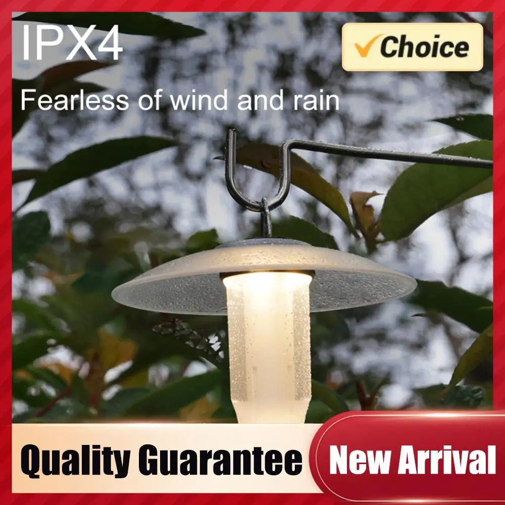 

Портативный фонарик 2000 мАч, IPX4, водонепроницаемый, 160 лм, уличная лампа для палатки, зарядка Type-C, мини-светодиодный фонарик для экстренных ситуаций, барбекю, пикника