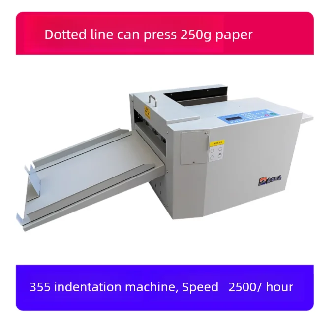 

Автоматическая перфорационная машина для биговки бумаги 2 в 1 Складка позвоночника книги 110 В или 220 В