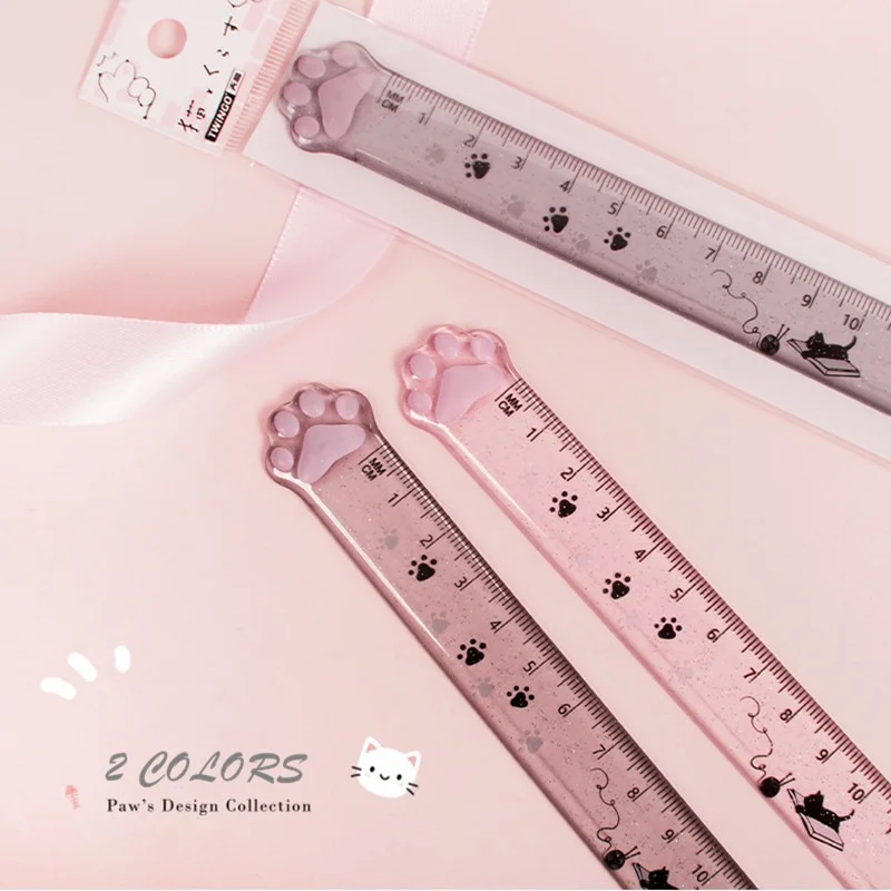 Линейка в виде кошачьего краба, 15 см