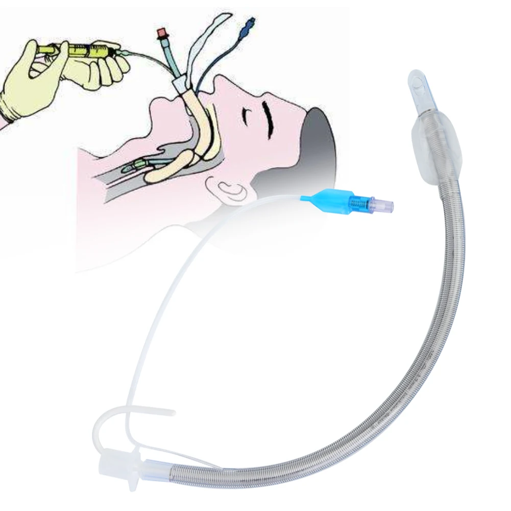 Wegwerp Ontwerp Medische Airway Buis Endotracheale Intubatie Endotracheale Tube Voor Nasale Orale Accessoire (Verbeterde Versie 7.0)