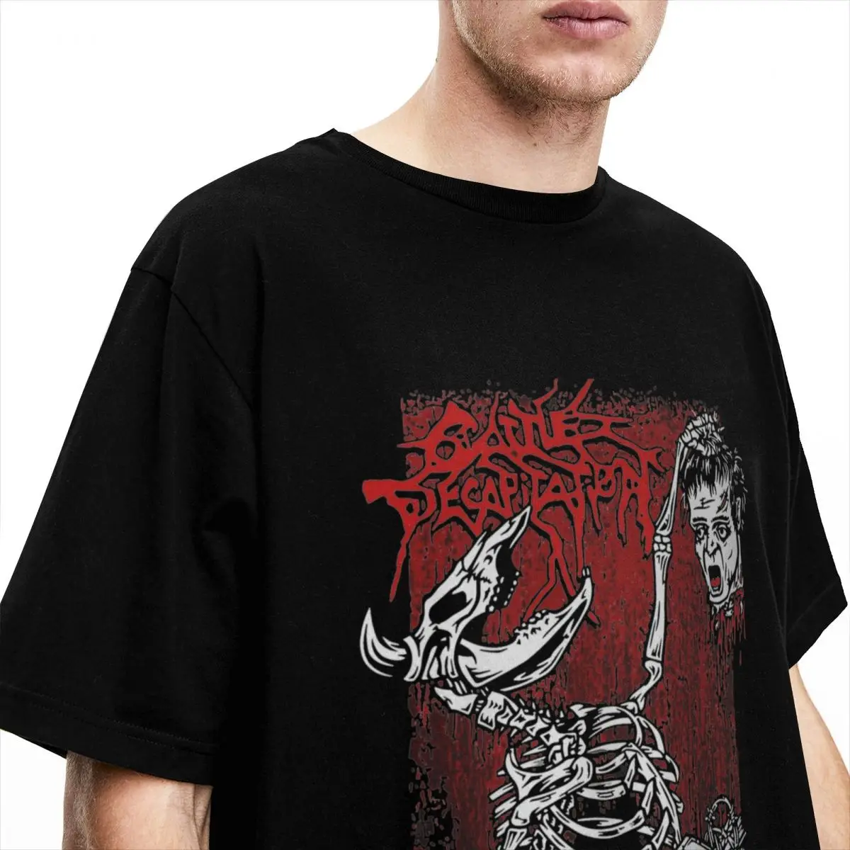 Men Women Cattle Decapitation T Shirt Accessories death band Pure Cotton T-shirt Clothes Humor Tee Shirt New Arrival