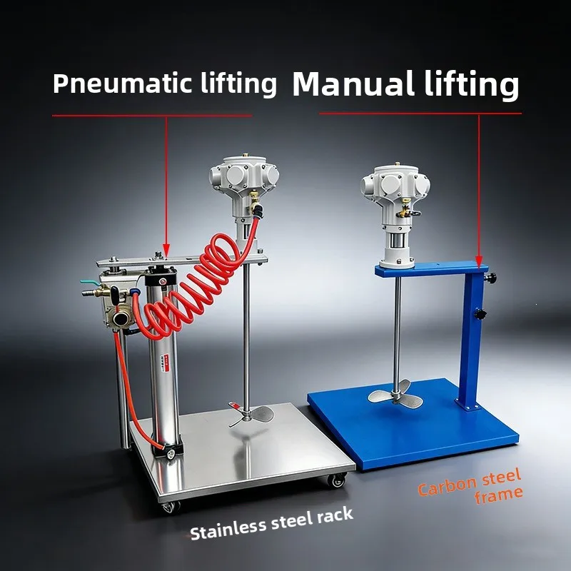 100 gallon -proof pneumatic mixer for and materials