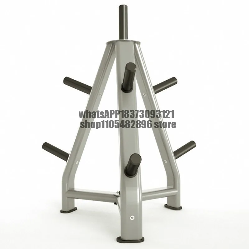 Barbell piece rack, barbell piece storage rack, large hole fitness bell piece placement rack