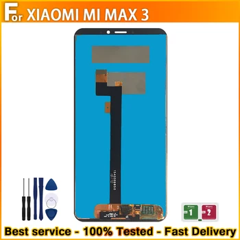 샤오미 Mi Max 3 LCD 디스플레이 터치 스크린 어셈블리, Mi MAX3 LCD 교체 디스플레이 스크린, 상단 6.91 인치