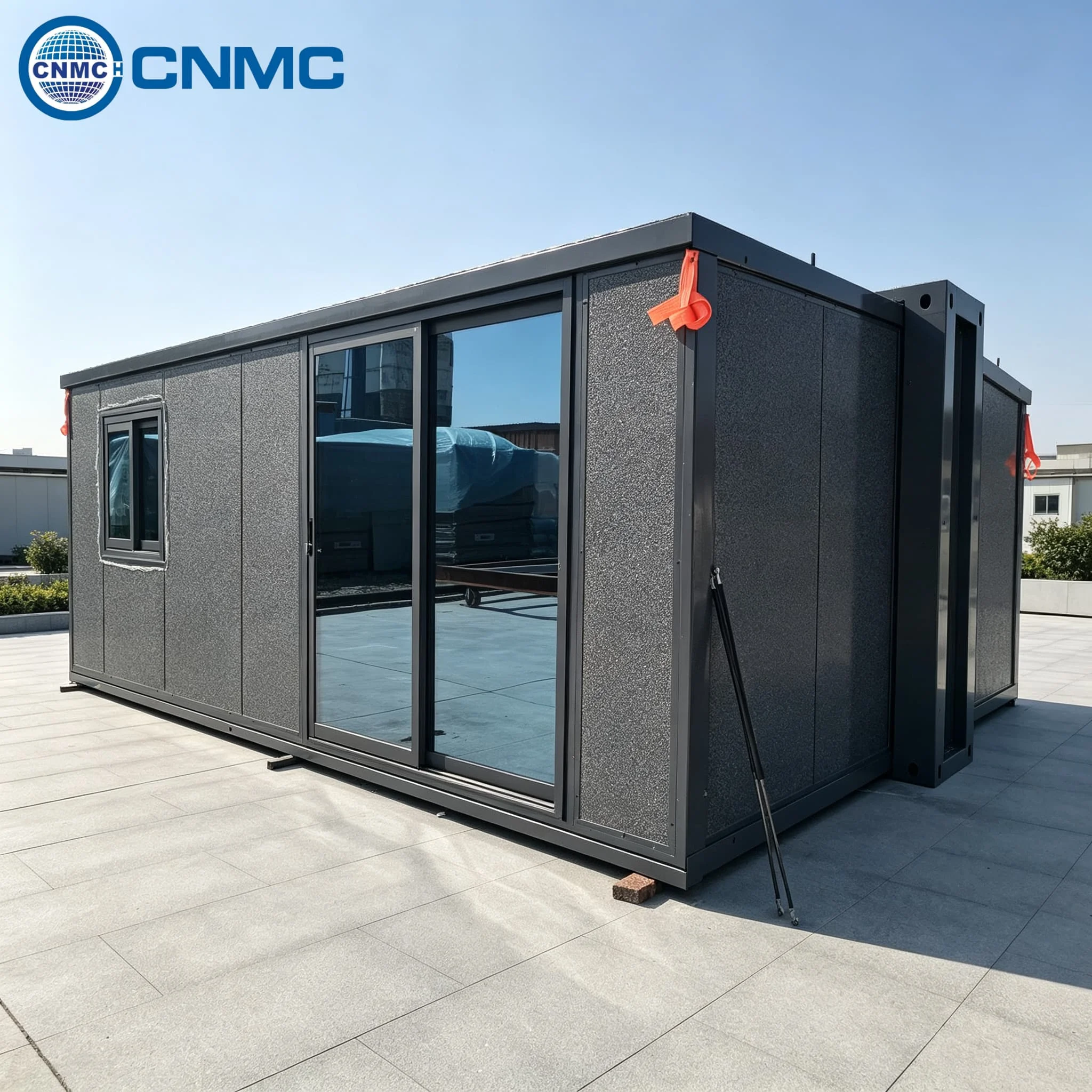 20FT Foldable Expandable Mobile Container House Reliable Steel Frame Sandwich Panel MGO Floor Mining Camp Temporary Housing