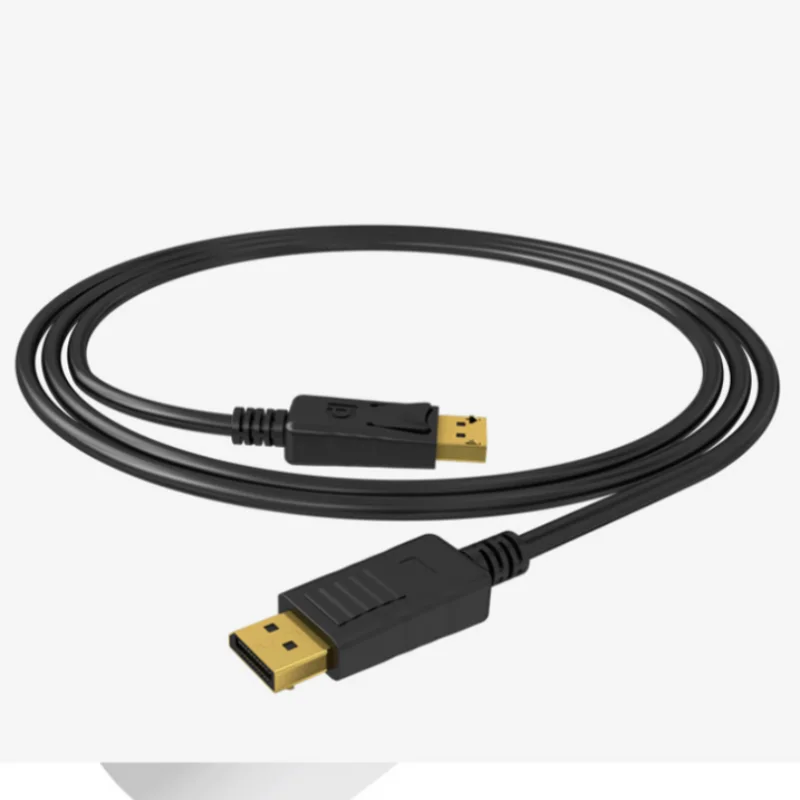 20Pcs Wholesale DisplayPort DP 1.2 Male to Male Cable 4K 60Hz UHD Video Cable for PC Monitor Laptop Projector 1M 3M 5M