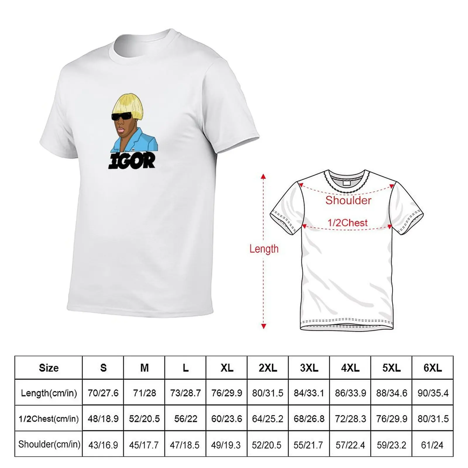 Igor T-Shirt t shirt man designer t shirts for man graphic vintage T-Shirt