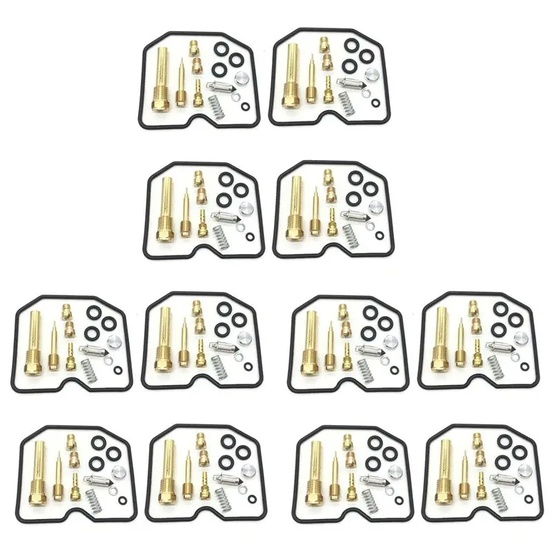 Simple 12 SET For GSF600S BANDIT GSF600 GSF 600 S 1996-1999 Motorcycle Carburetor Repair Kit Gasket Parts
