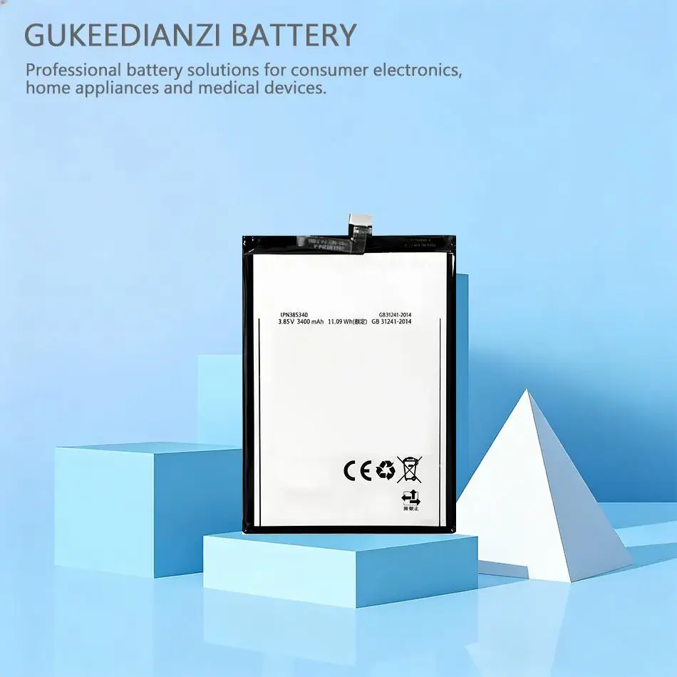 

Высокосовместимая батарея для мобильного телефона 3400 мАч LPN385340 для Hisense HLTE300T E77 E77M H10 H11 HLTEM800