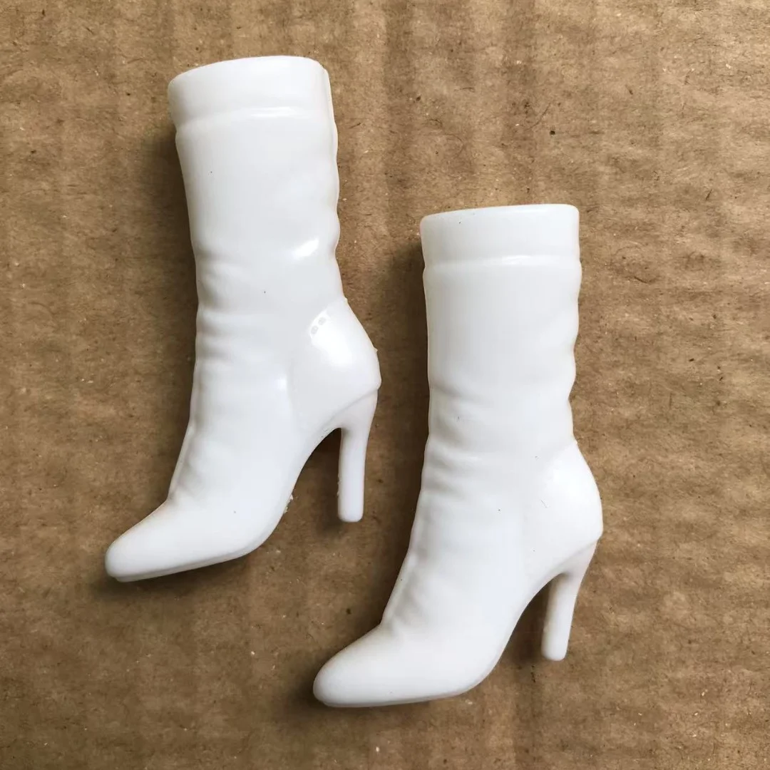 Zapatos de muñeca para mujer, botas, piezas de DIY para muñecas, accesorios coloridos, decoraciones, 3 par/lote, botas para muñecas, 1/6
