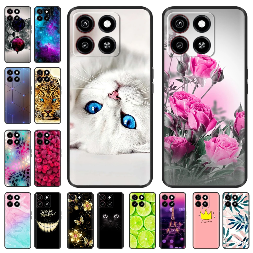 For ZTE Blade A35 Case A 35 TPU Soft Black Silicone Case for ZTE Blade A35 Z2453 Shockproof Back Cover BladeA35 Phone Cases Capa