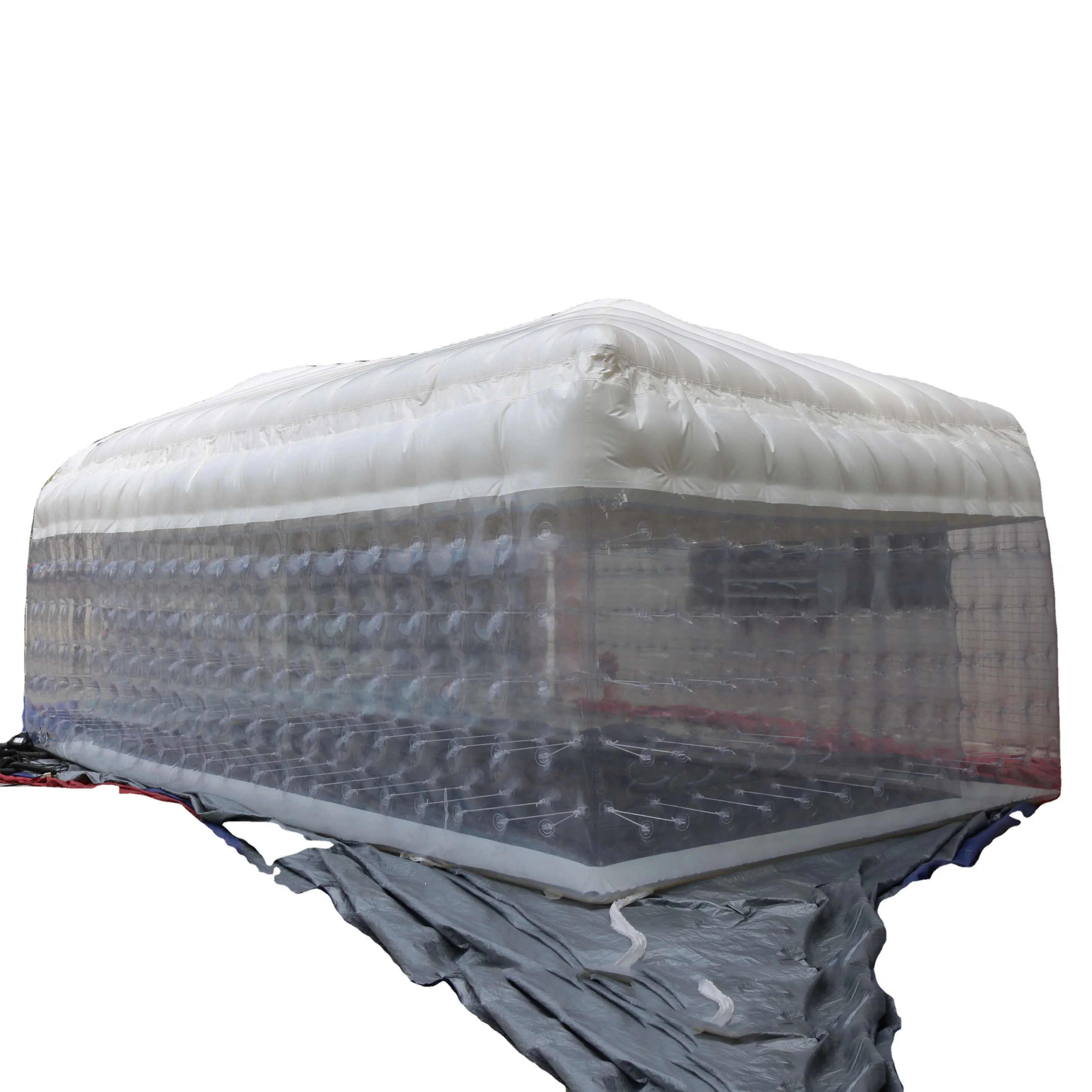 Customized Tent Big Transparent Portable Swimming Pool Inflatable Clear Dome Tent Inflatable Pool Cover Air Tent