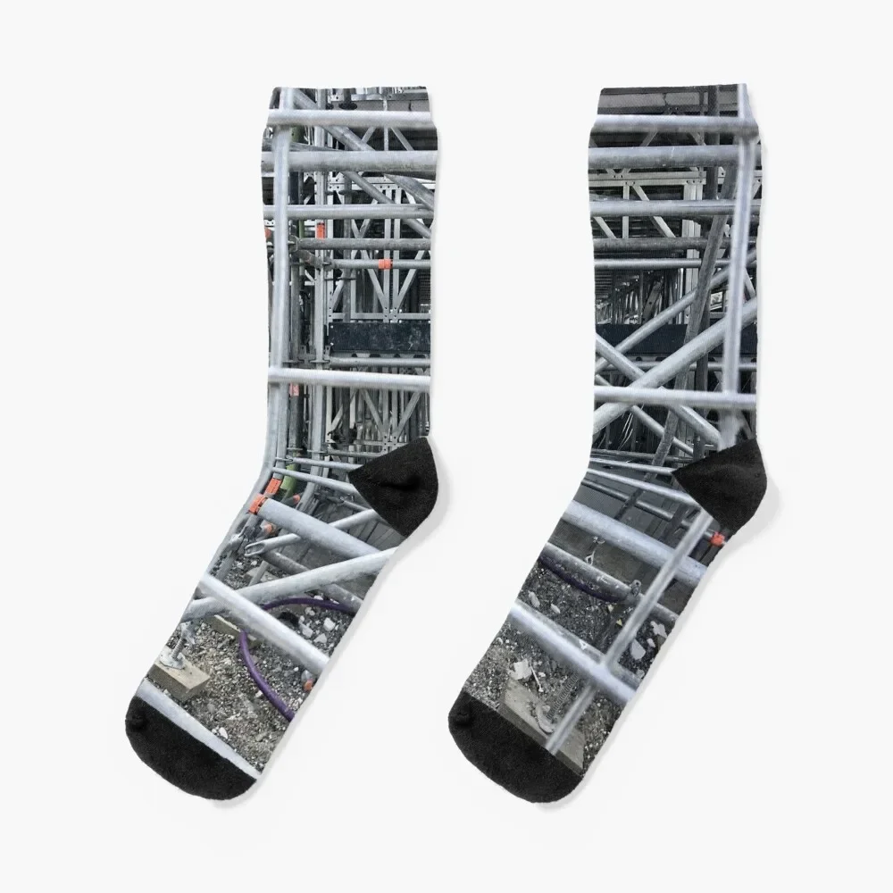 

Scaffolding Socks funny sock moving stockings sheer Socks Woman Men's