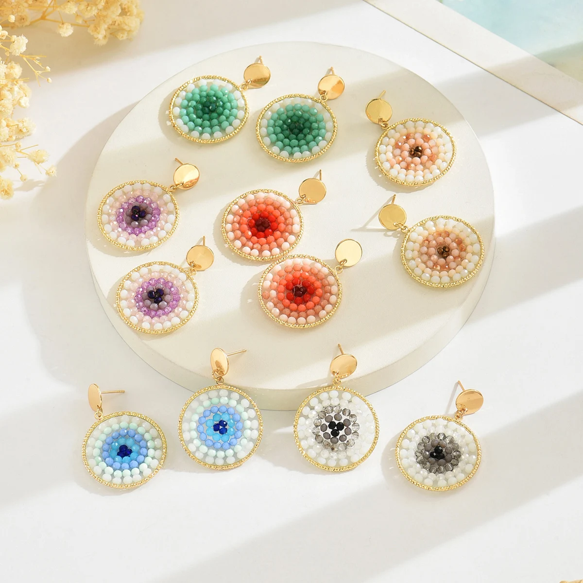 Boho Beaded Gradien…