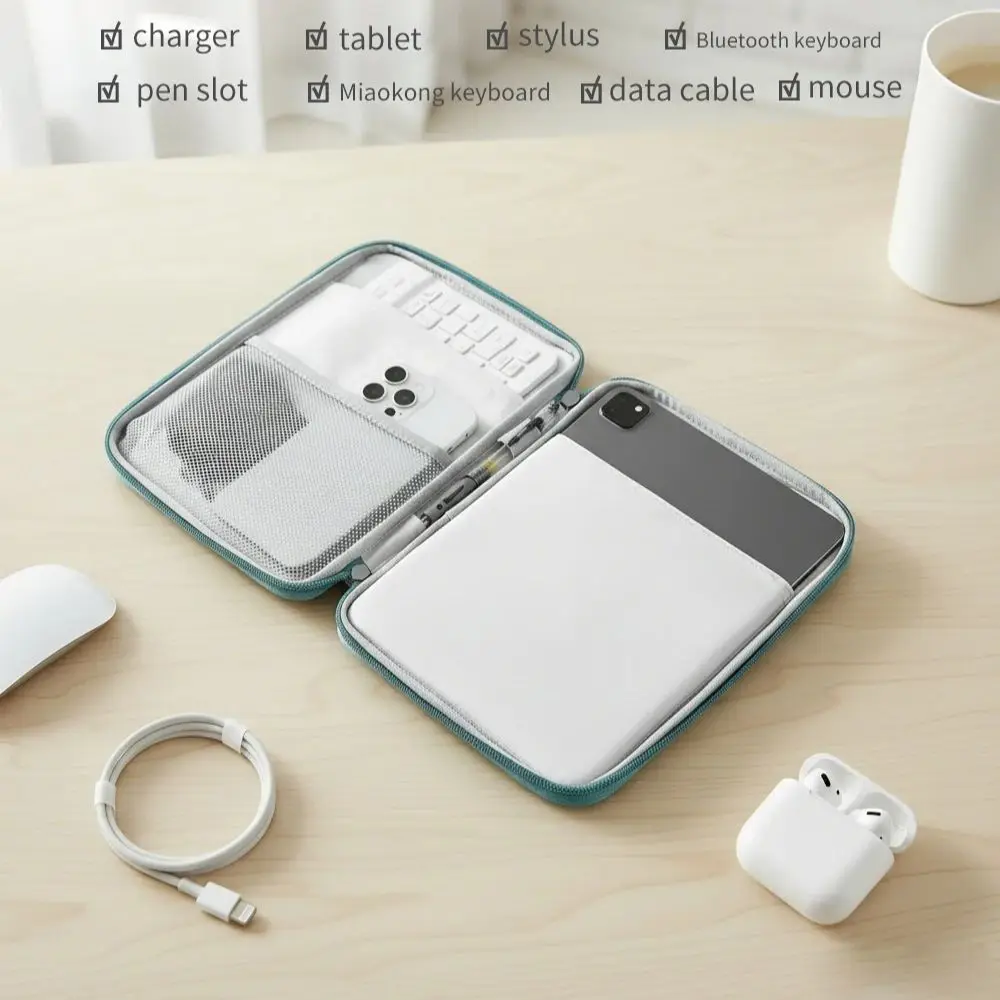 ipad computer bag protective shell 10.8 anti-theft inch handbag inner bag tablet bag storage bag light luxury