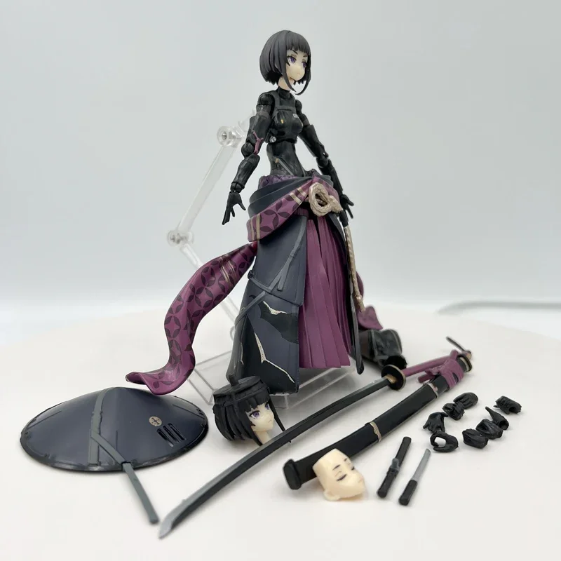15cm #549 Figma FALSLANDER RONIN Anime Girl Figure Falslander