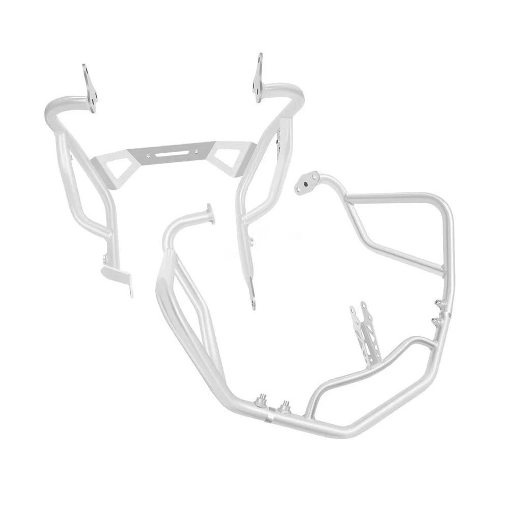 For Honda XL750 Transalp 23-25 Motorcycle Anti-Fall Bar Upper & Lower Bumpers Modification Body Part for Enhanced Protection
