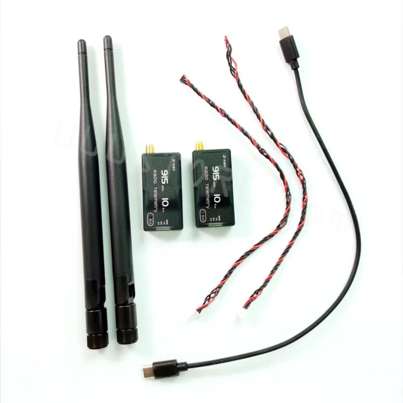 10KM XROCK 3DR 무선 텔레메트리 모듈 500mW 915Mhz 433Mhz 공중 지상 교환 가능 APM PIXHAWK Pixhack RC 드론용