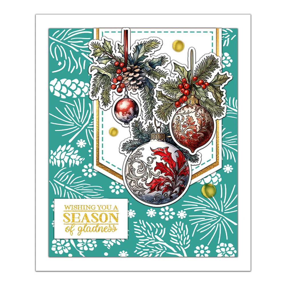 Mangocraft wesołych świąt Vintage dzwonki przezroczyste znaczki do samodzielnego wykonania albumów Xmas Scrapbooking dostarcza silikonowe stemple do