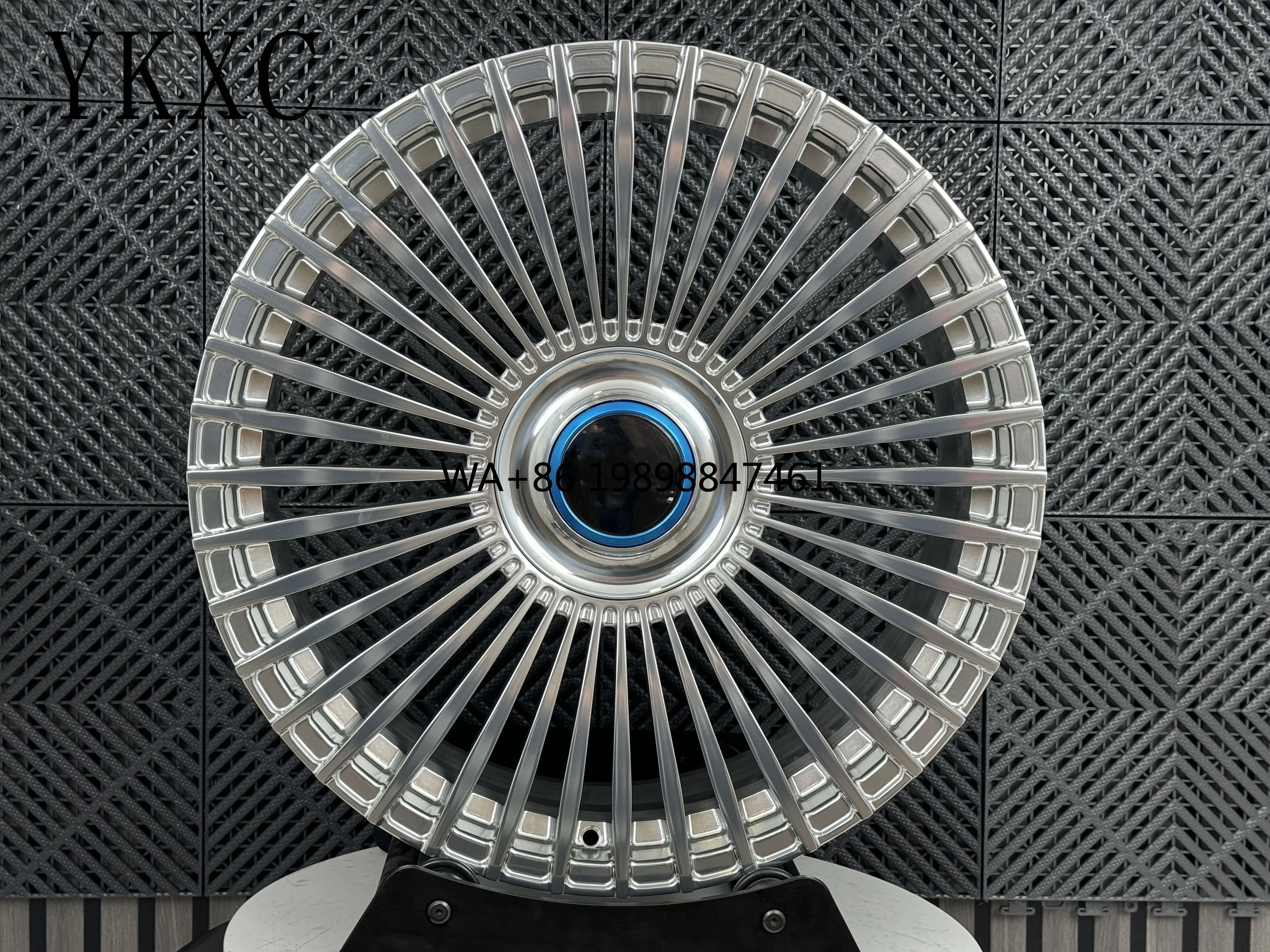 

Ykxc Forged Monoblock Chrome Aluminum Replacement Wheels 5x120 5x112 5x114.3 5x130 for Audi Lexus BMW RR 17-21 Inch