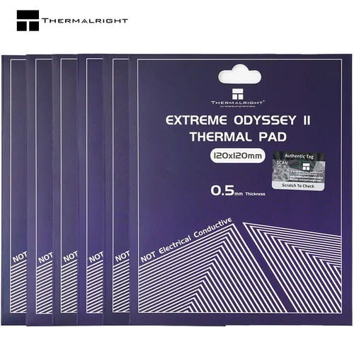 Nueva llegada Thermalright EXTREME ODYSSEY II almohadilla térmica, 14,8 w/mk, Chip integrado, disipación de calor de memoria de vídeo, 120x120MM
