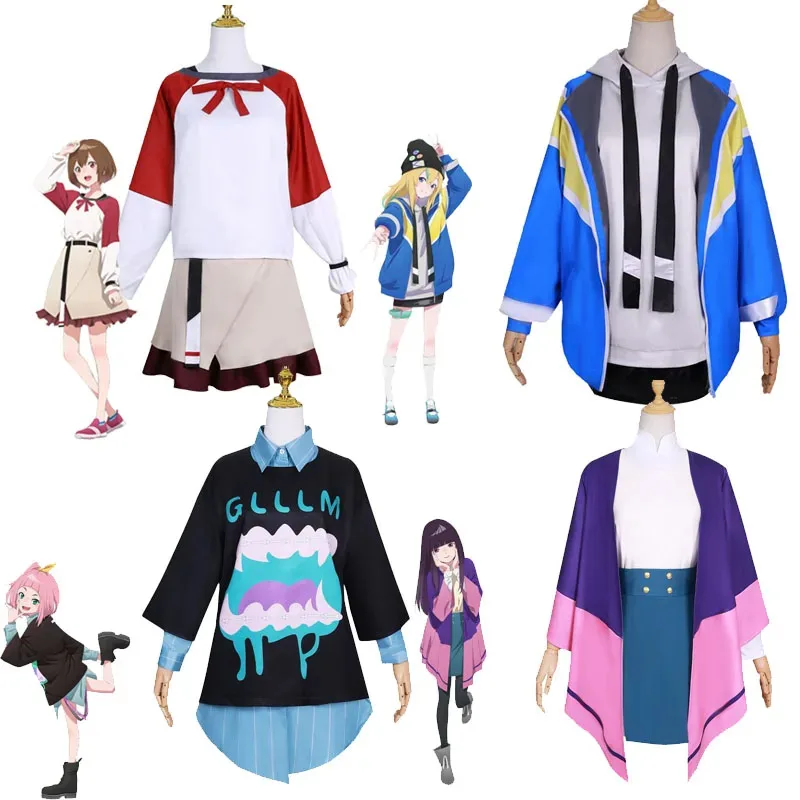 

2024, костюмы для косплея «Медуза не могут плавать в ночи», «ДЕЛЬЕ», анонимная художественная группа, героиня, аниме, одежда для вечеринки на Хэллоуин